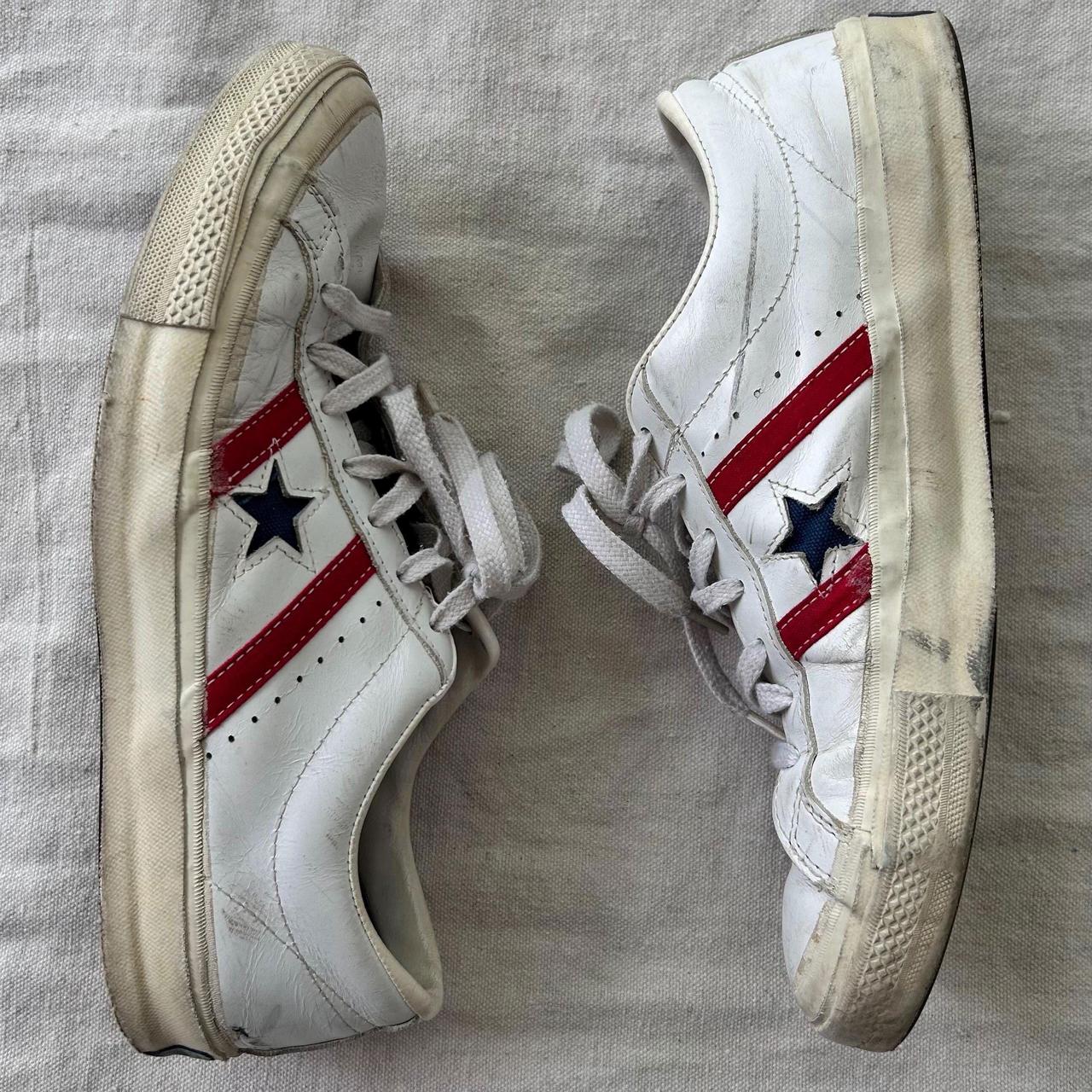 Converse Men's Sneakers White US 10 – Vintage 1970s Converse
