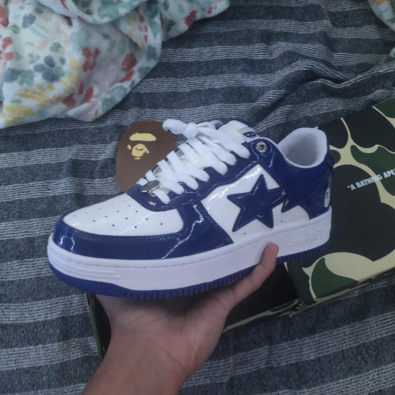 Orginal bapesta dark blue size comes