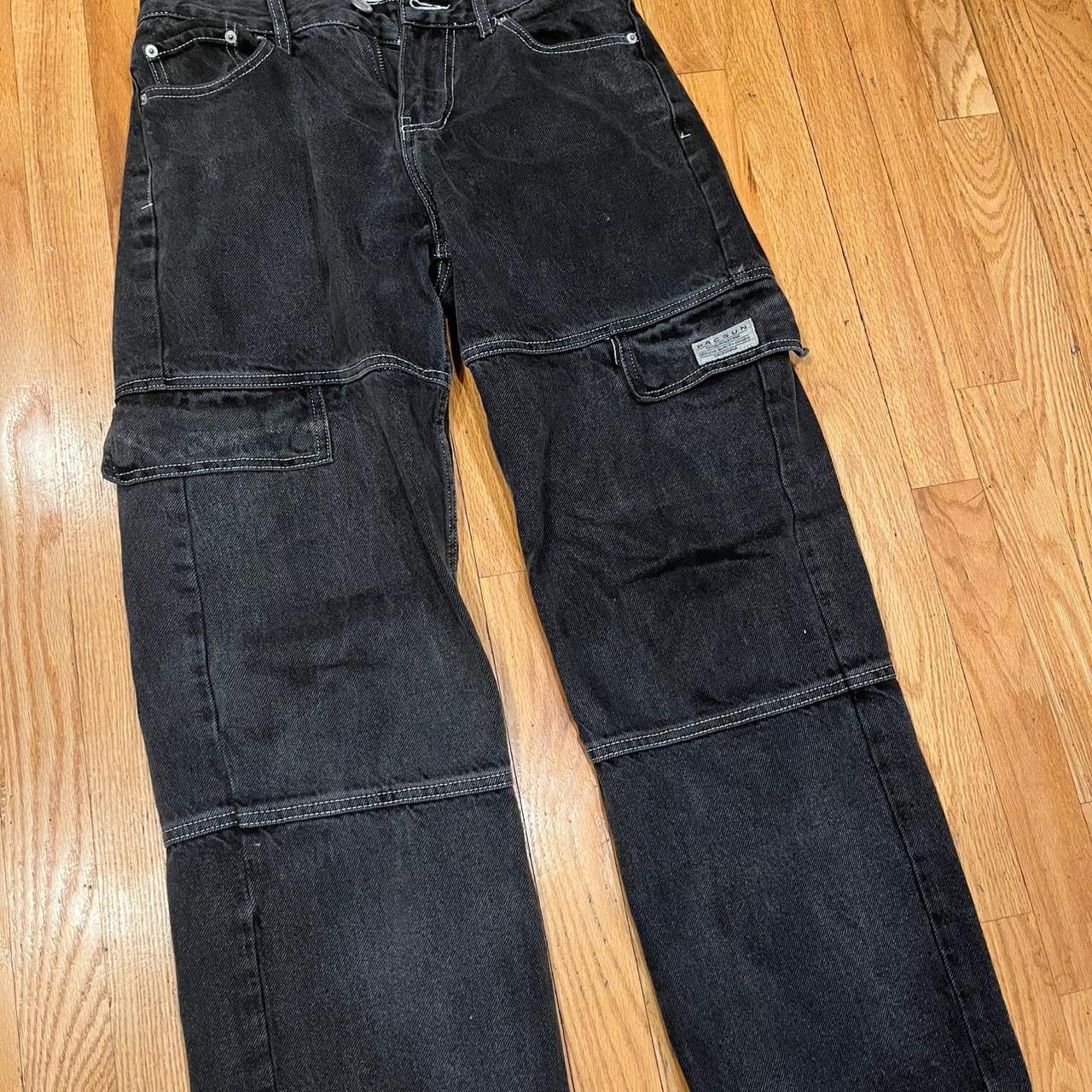 PacSun Men's Jeans - Black - 30" – Baggy PacSun black jeans very good quality …