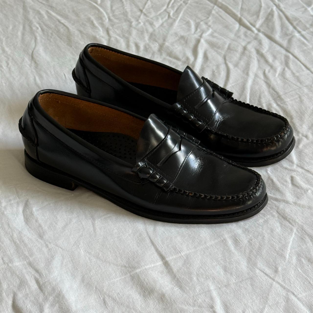 LL Bean Mens Penny Loafer Size US10 D / UK9 Black... | Depop