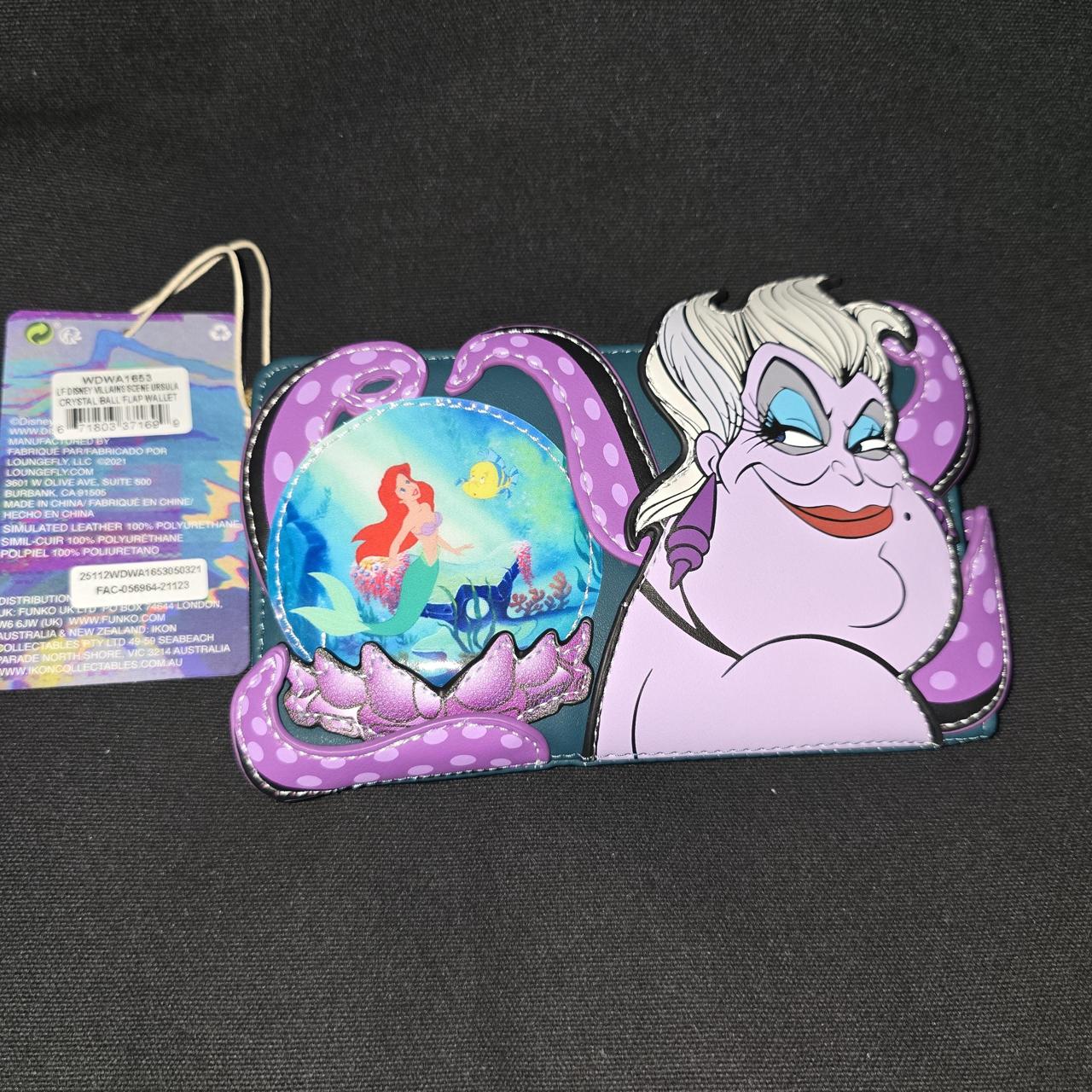 Loungefly Women's Wallets Purple/Multi – Disney Ursula Loungefly