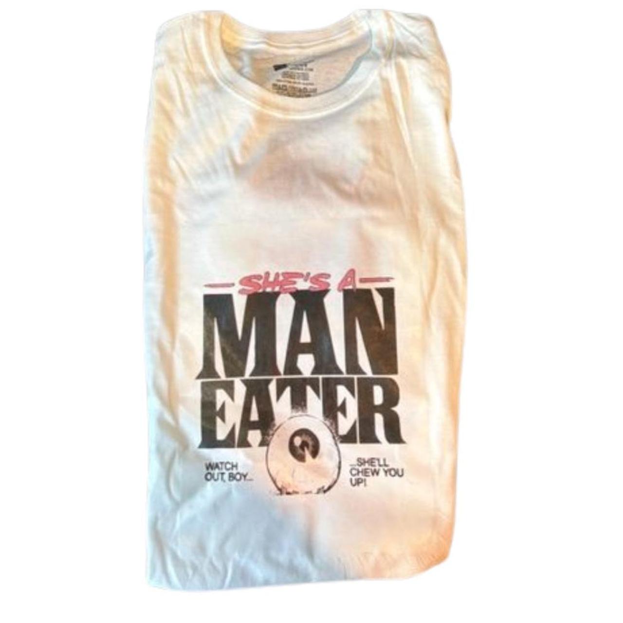 do you have a man in your life? eat him! -vintage... - Depop