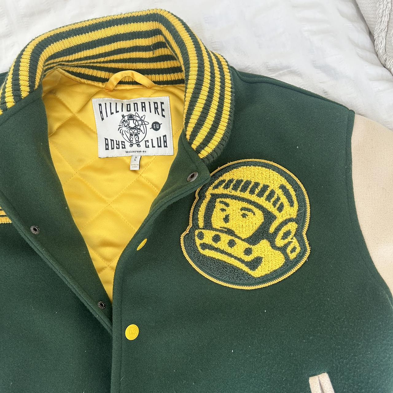 Billionaire boys club yellow jacket best sale