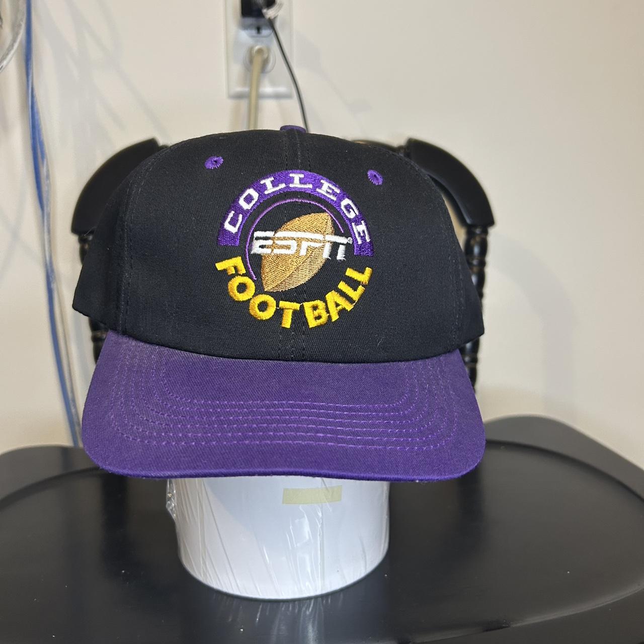 Vintage 90s ESPN college football trucker SnapBack... - Depop