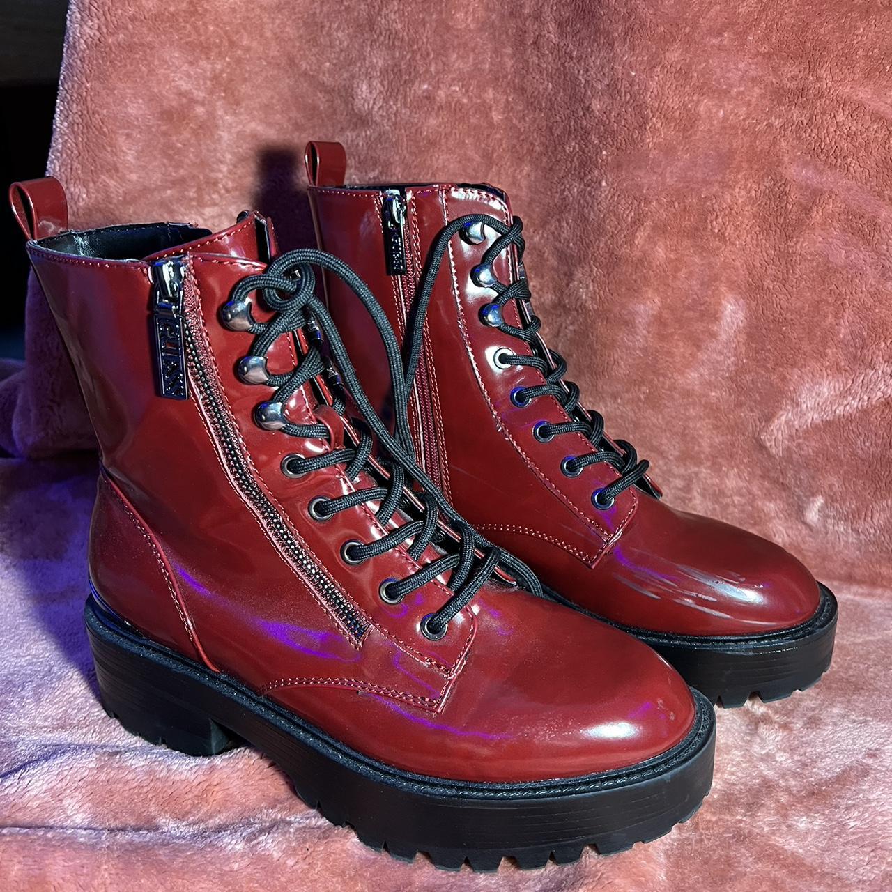 Guess red hot sale boots