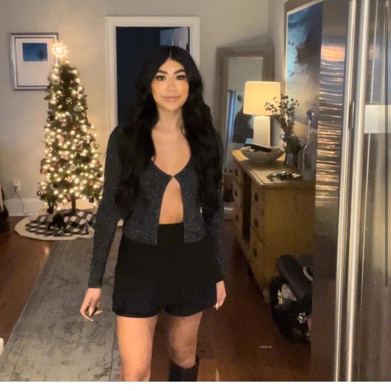 Abercrombie black shimmer open Never