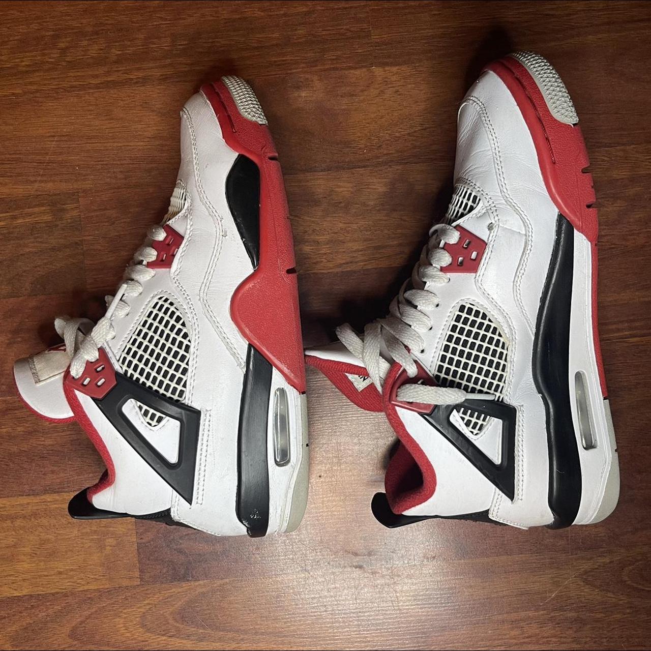 2020 fire red 4s Youth 6/ Women’s 8 No box - Depop