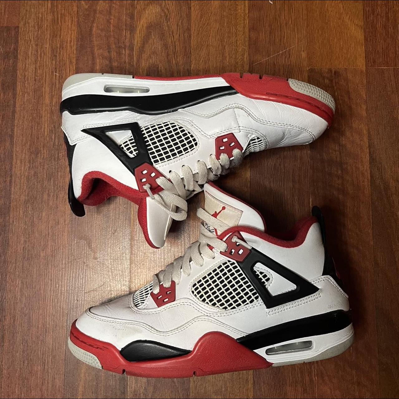 2020 fire red 4s Youth 6/ Women’s 8 No box - Depop