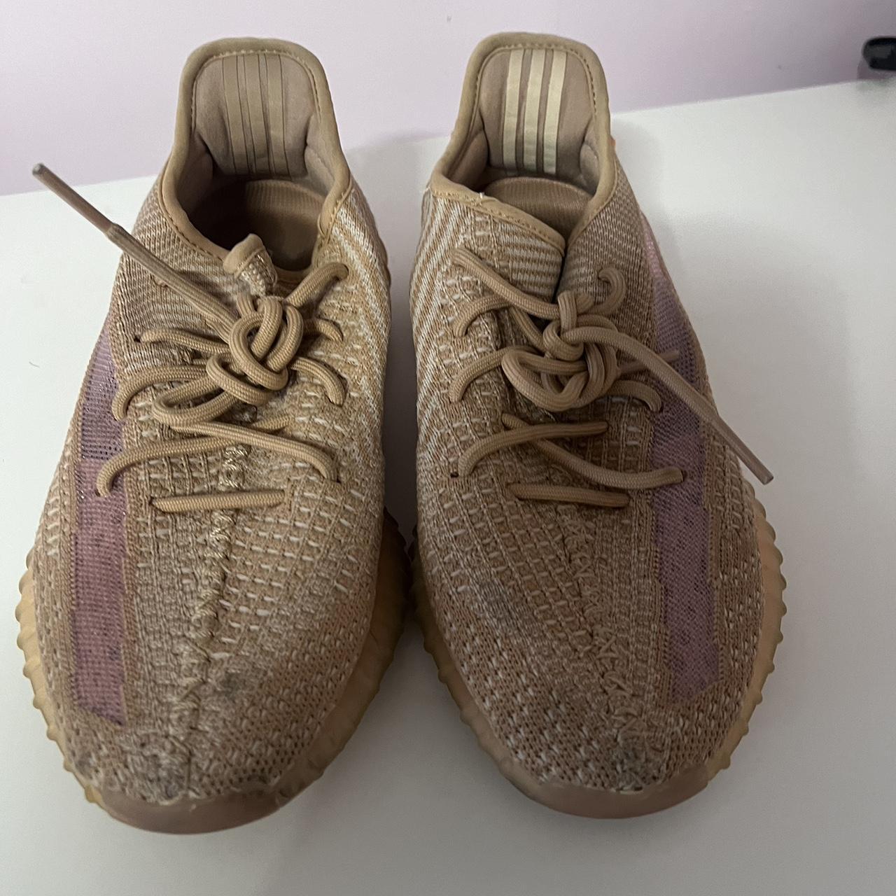 Pink yeezys womens online