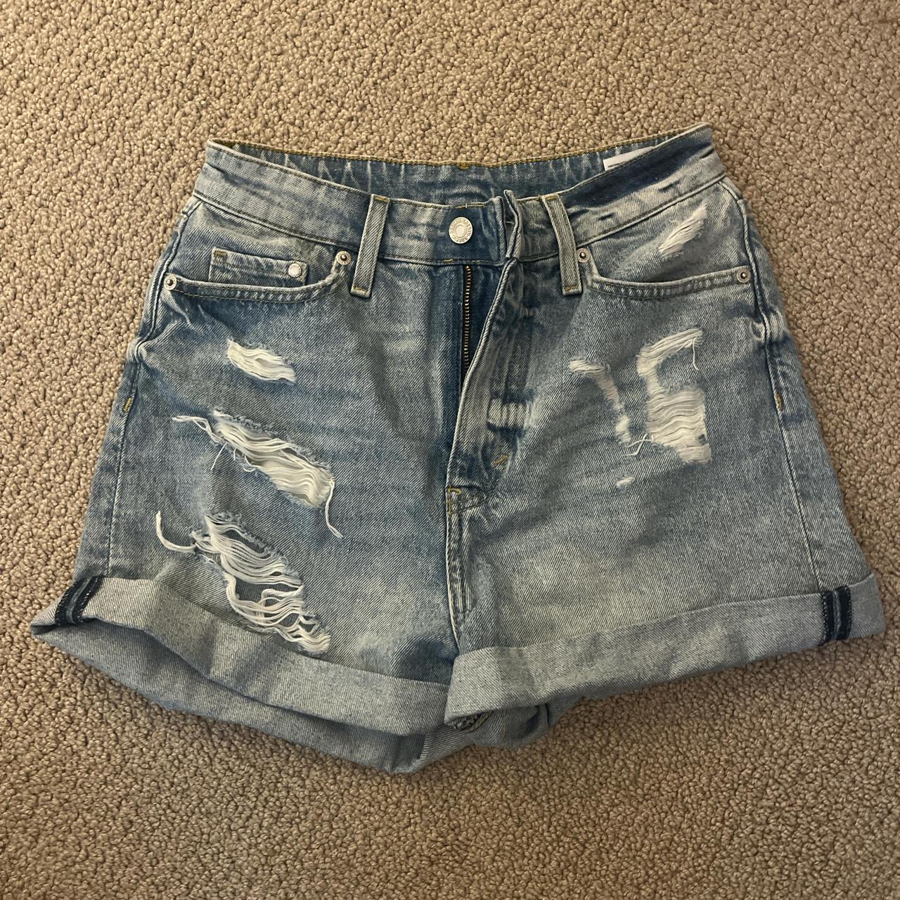 Loose mom shorts fashion