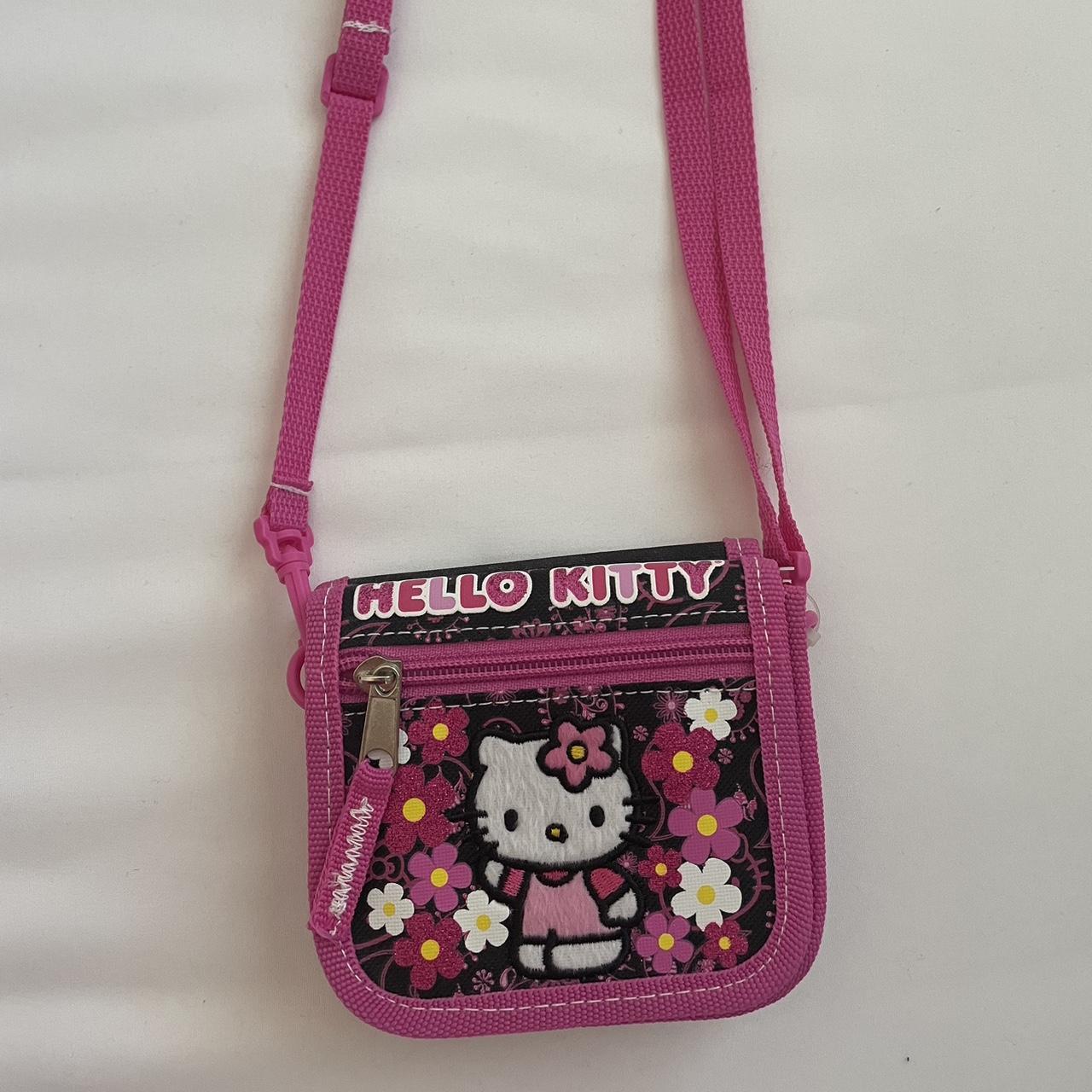 hello kitty sanrio crossbody wallet purse soooo... - Depop
