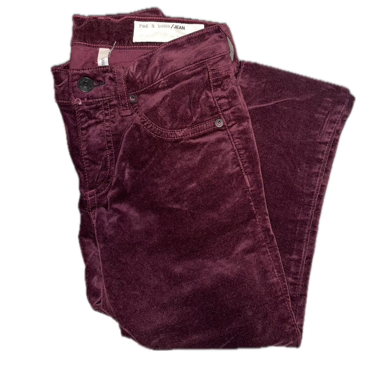 Rag and bone velvet jeans best sale