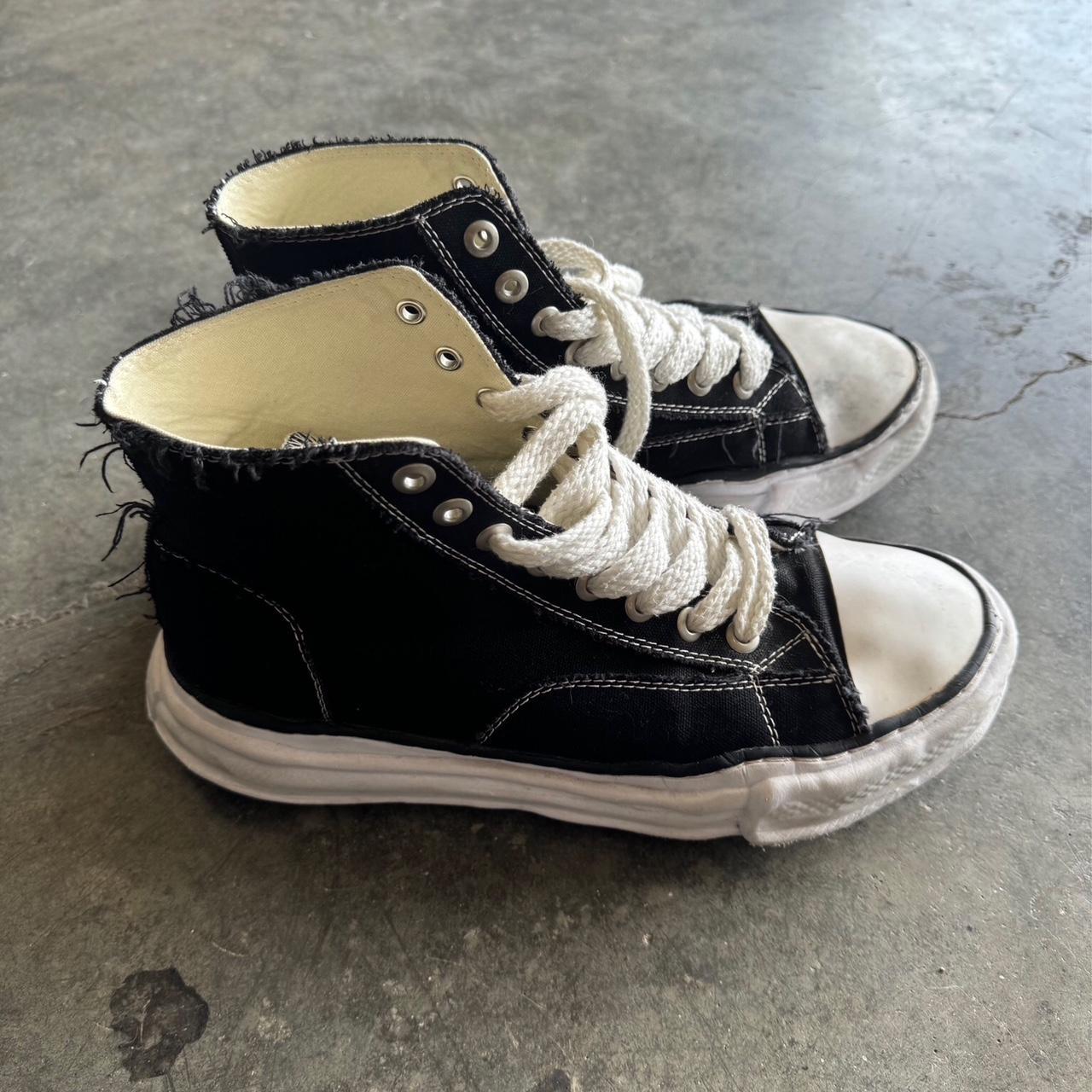 Maison Mihara high tops size 11.5 Good condition... - Depop