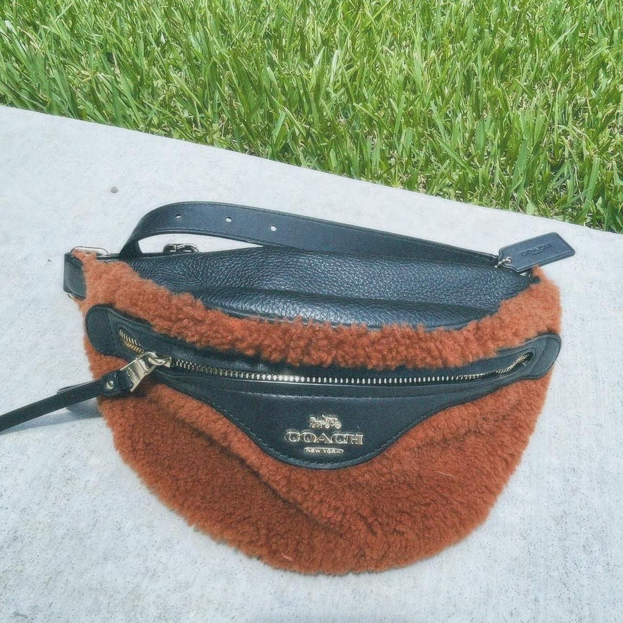Carhartt Corduroy Belt Bag In Orange