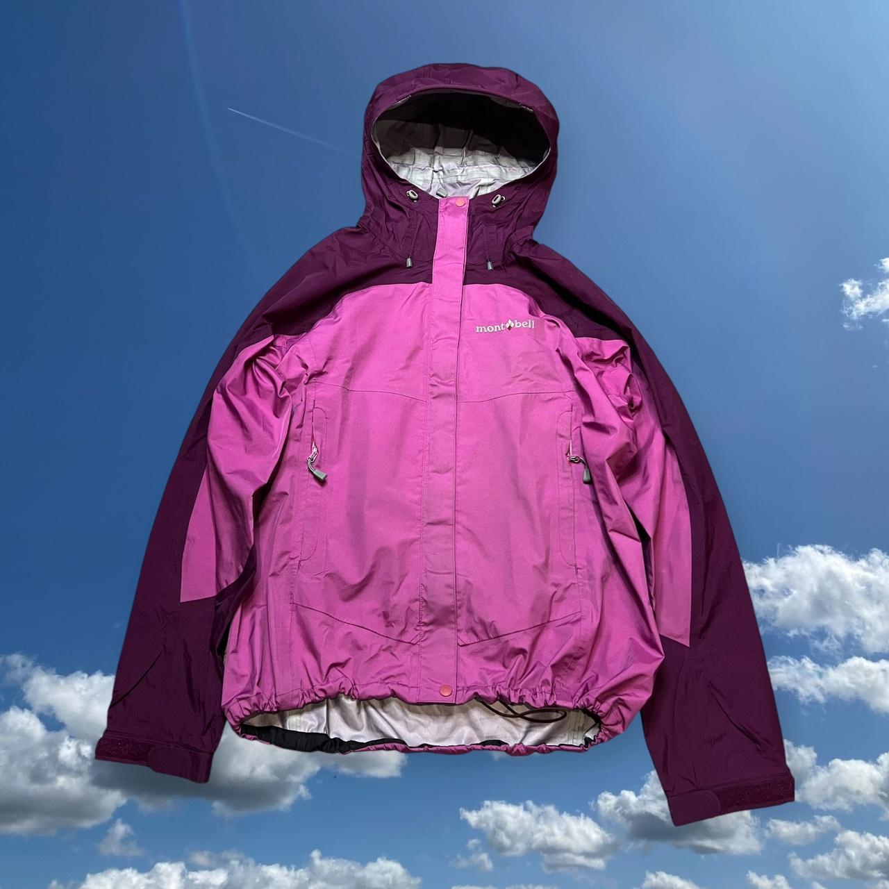 Montbell pink purple jacket hotsell