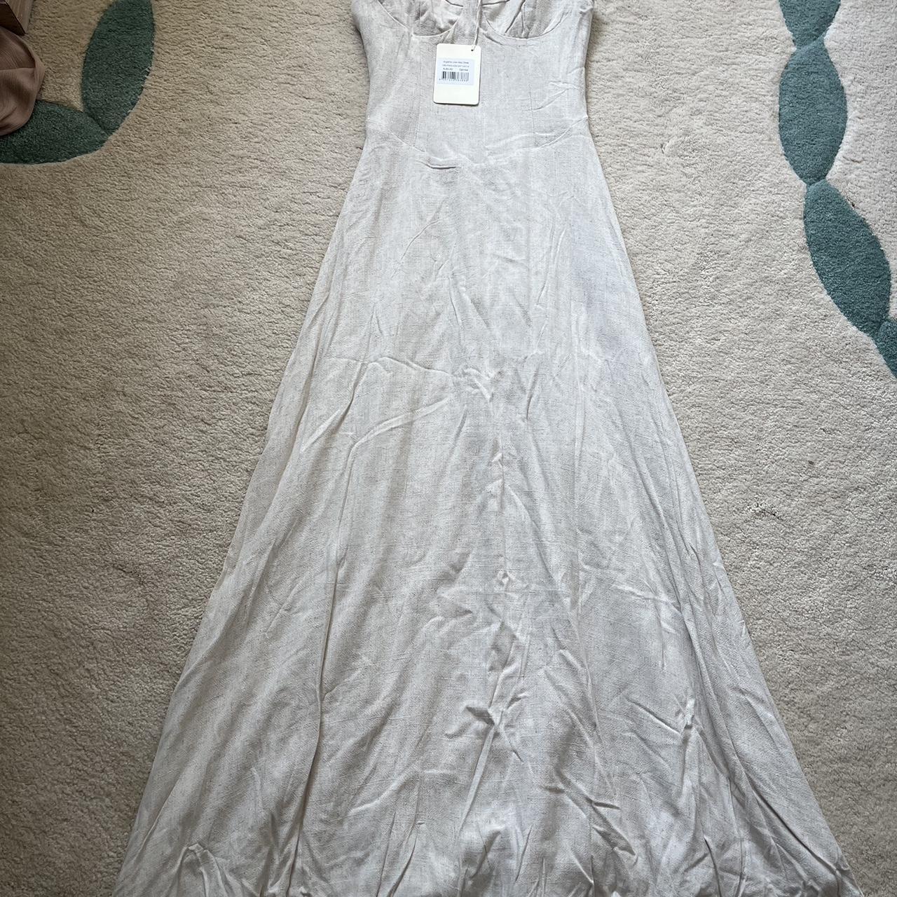 Peppermayo angelina linen maxi dress NWT