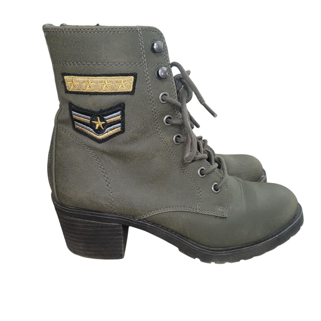 Madden nyc fashion combat boots