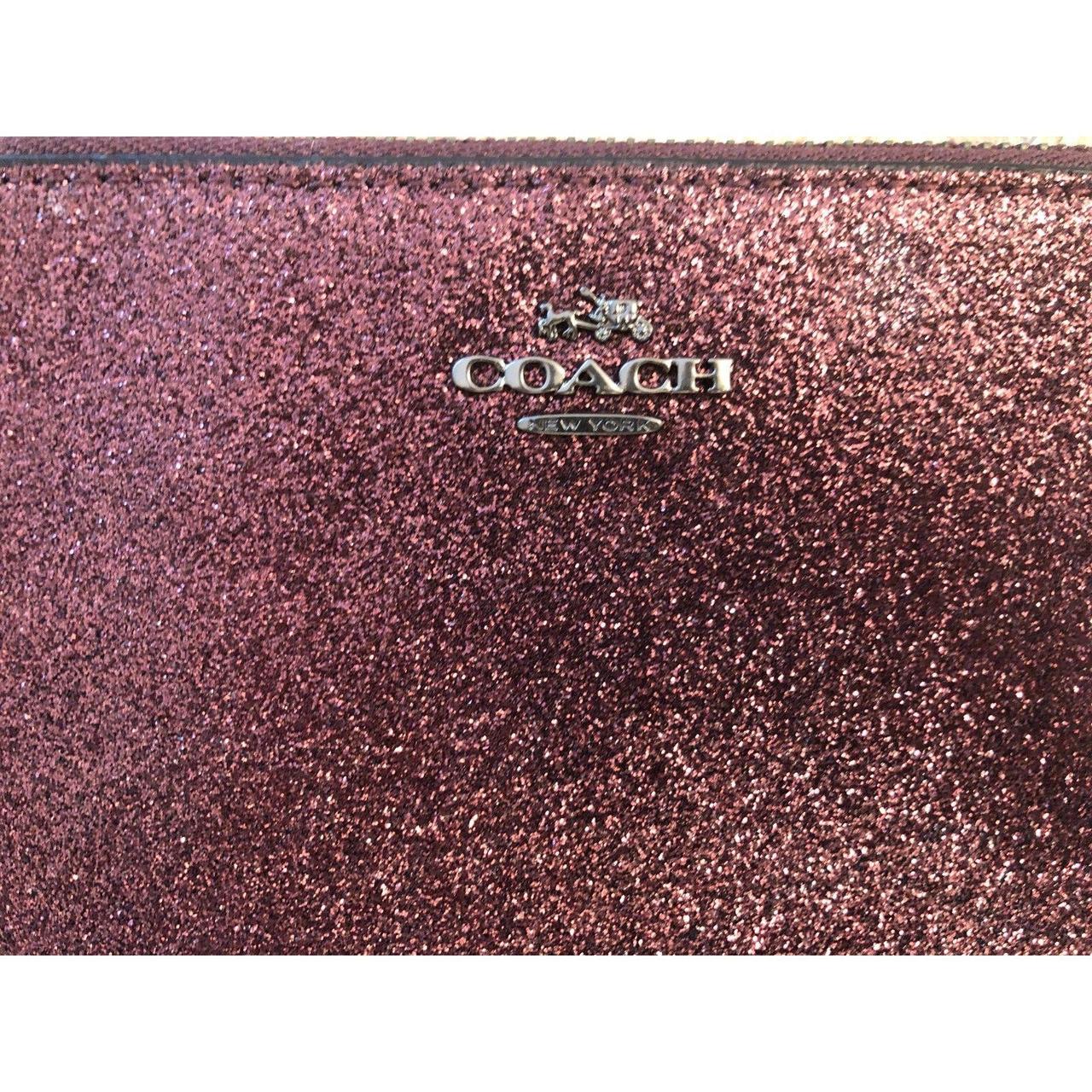 Coach glitter wallets 2024 for women