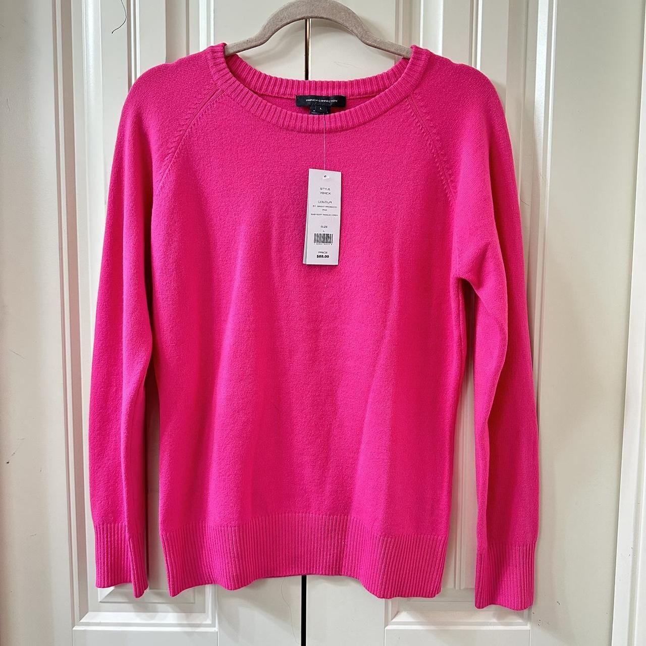 French connection hot pink sweater hotsell