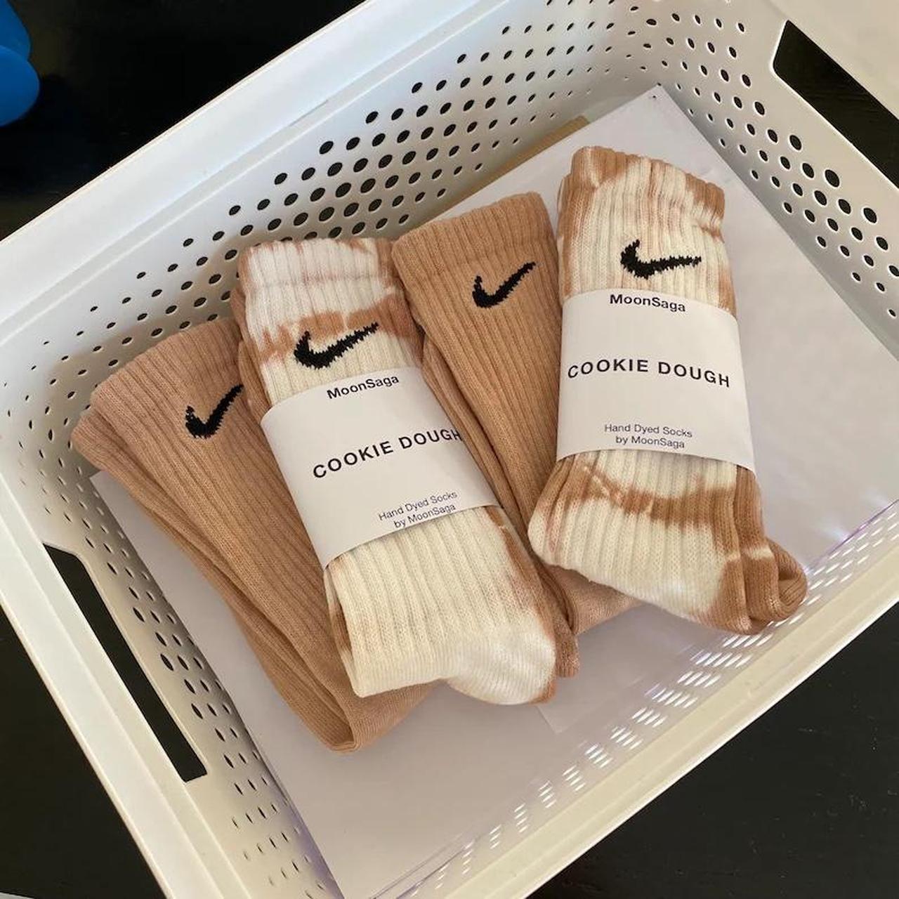 Tan nike fashion socks