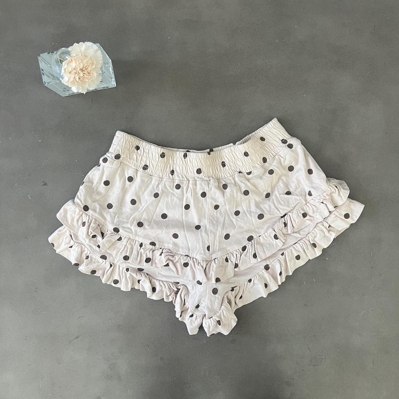 【EXPIRED GIRL】25ss POLKA DOT FRILL SHORTS Snidel Polka Dot Ruffle Shorts These very cute | Depop