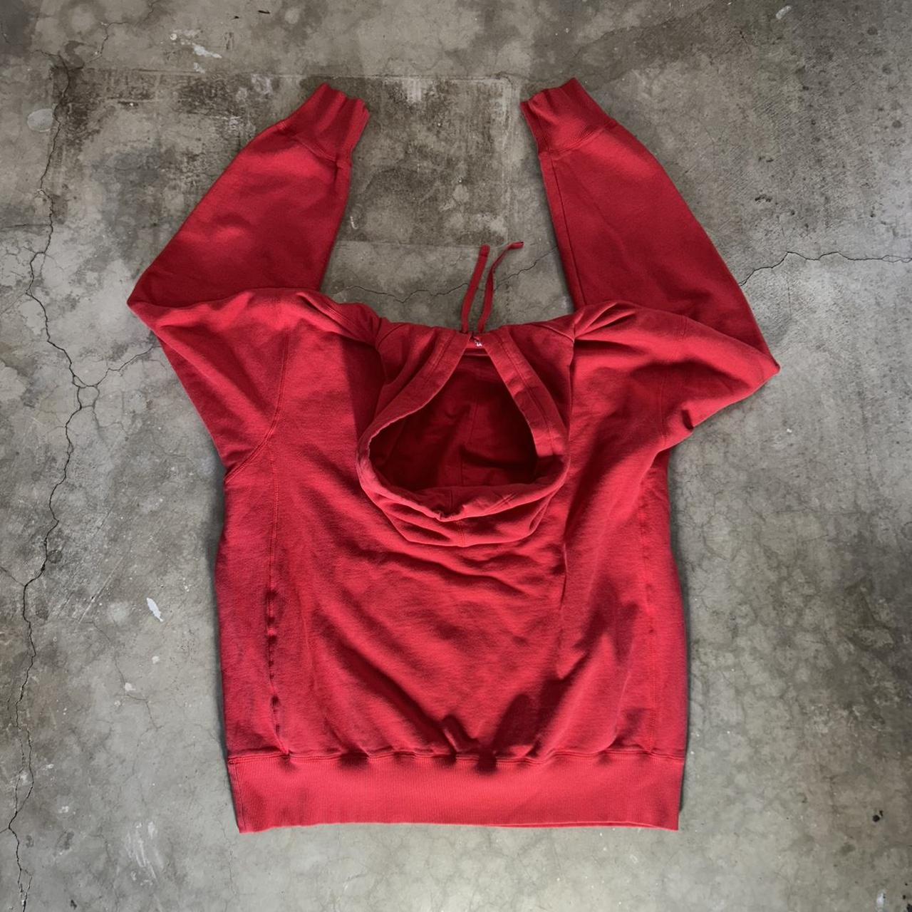 Crazy vintage y2k oversized baggy-fit red Depop