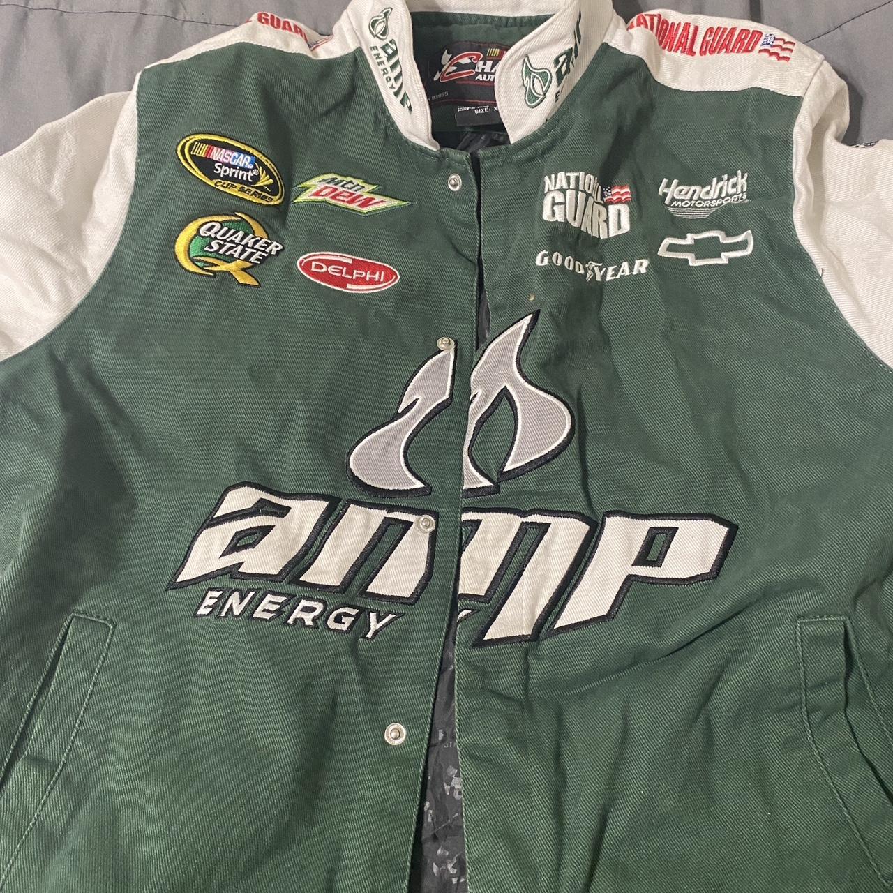 Green Racing Jacket, Perfect for styling. - Depop