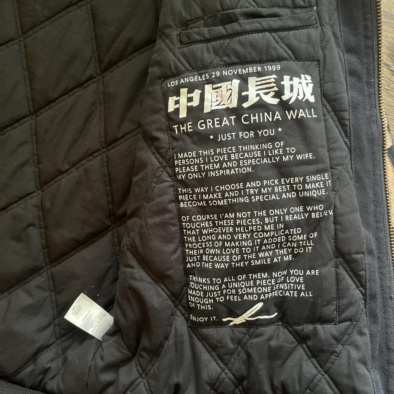 Supreme Great China Wall hooded work jacket -Asking | Depop Supreme Great China Wall hooded work jacket -Asking | Depop