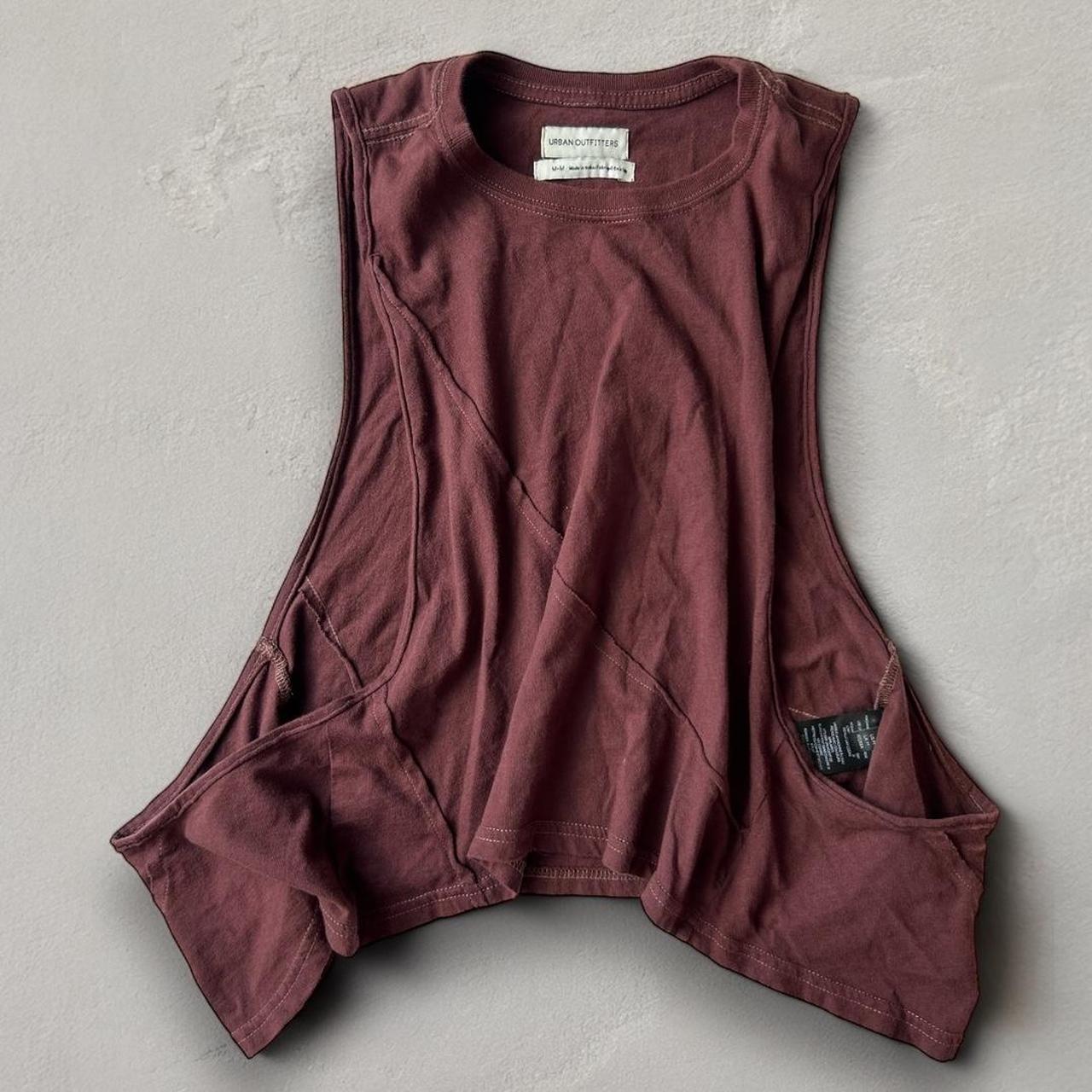 Urban Outfitters brown Bermuda seamed muscle... Depop