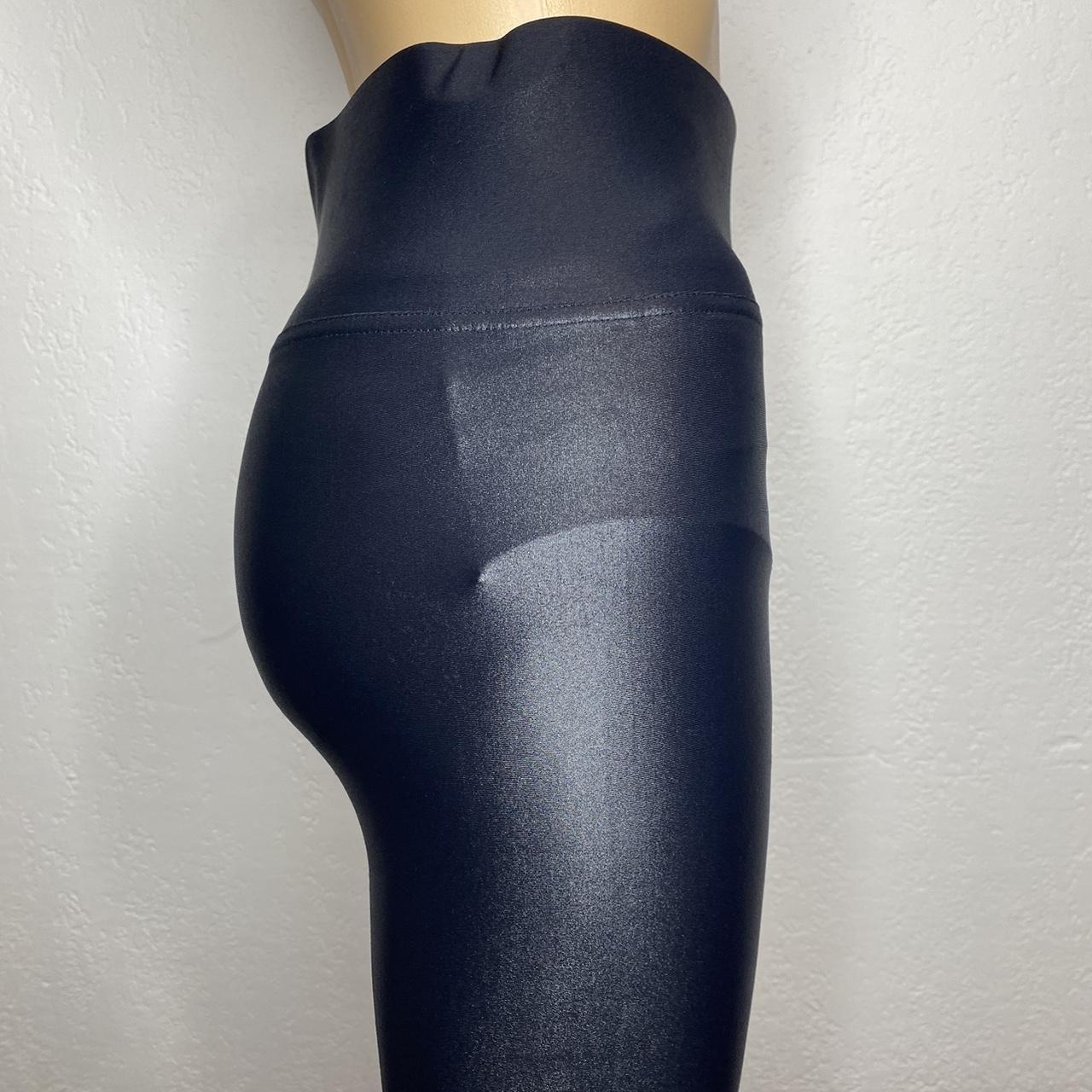 Takara Leggings Shiny Navy Blue Leggings Shiny Navy Blue Lycra