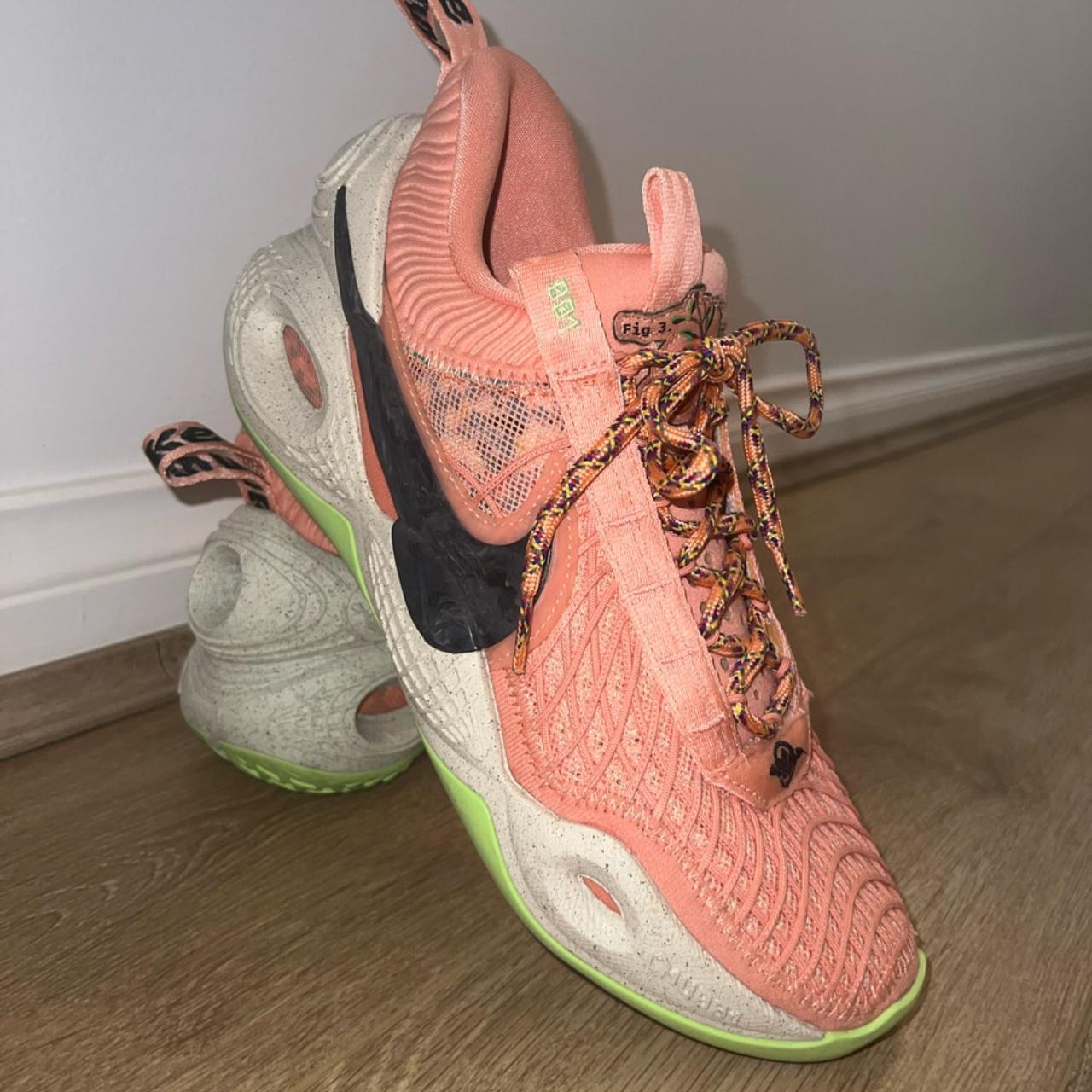 nike cosmic unity apricot on feet