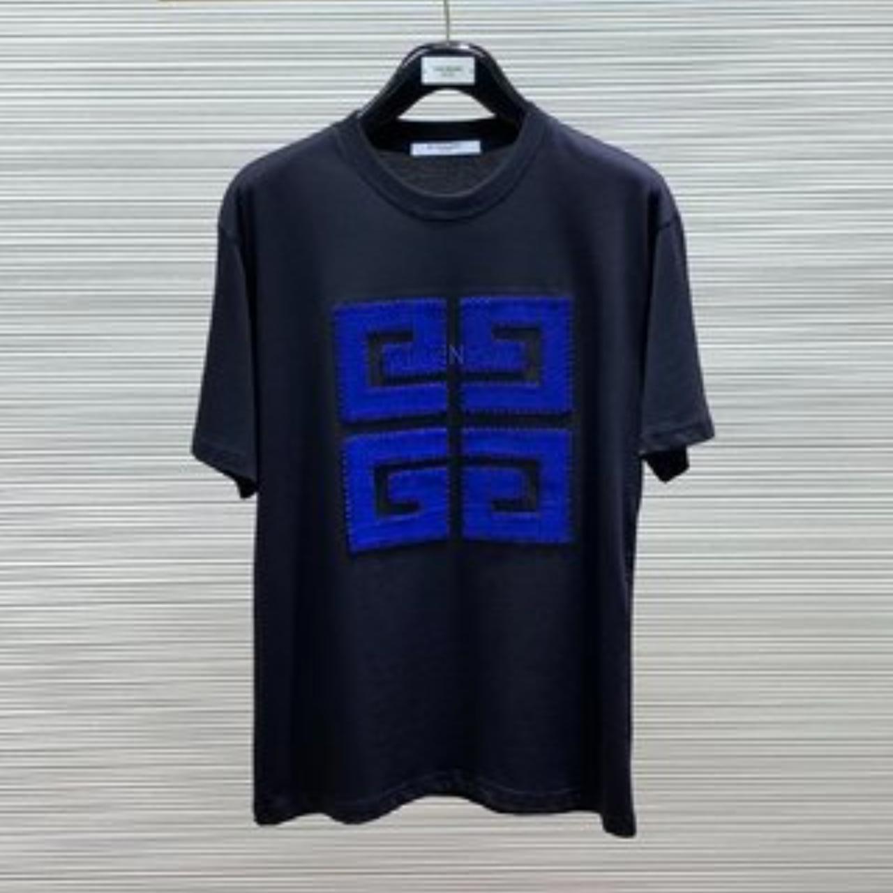 Navy blue givenchy t shirt hotsell