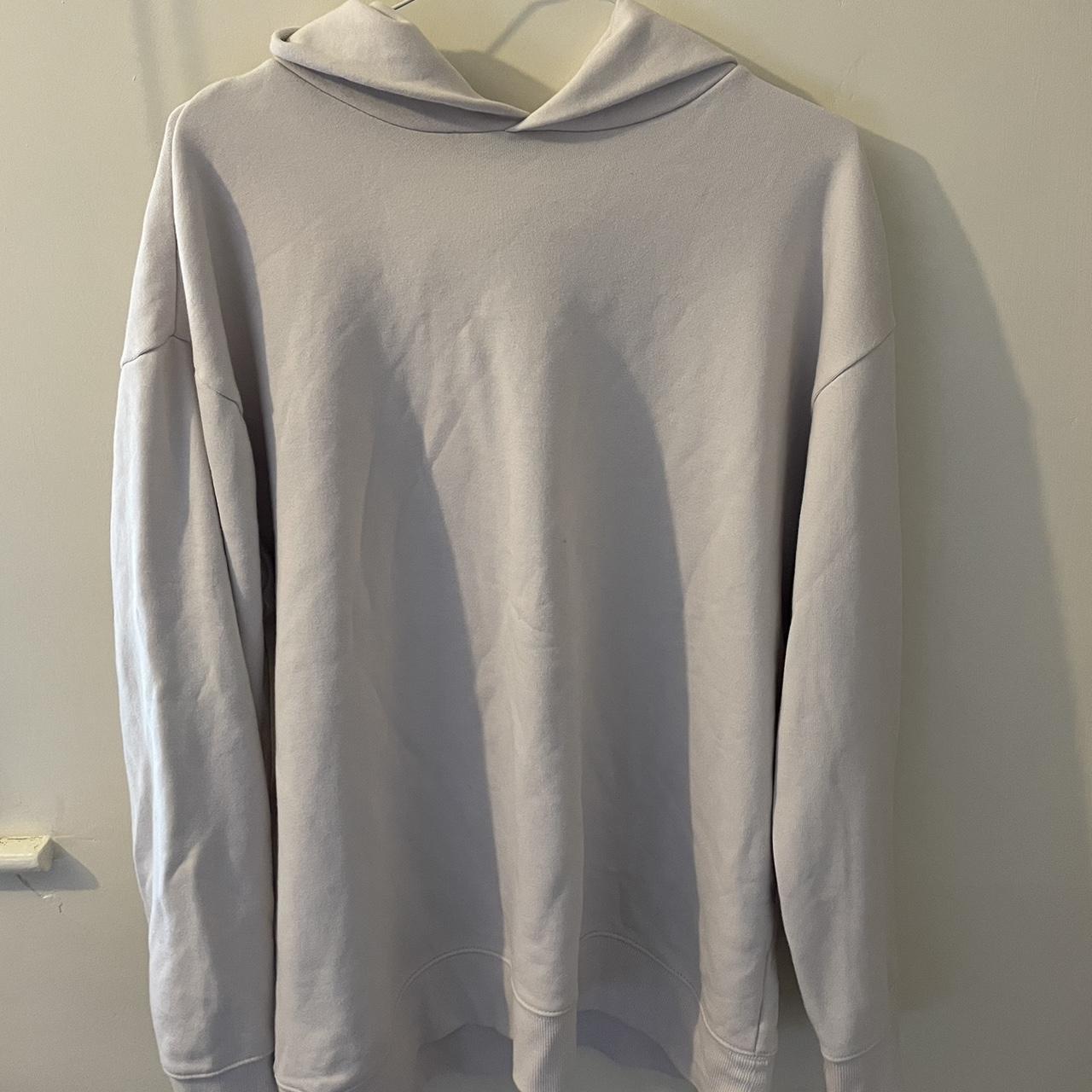 Muji cream hoodie oversized - Depop