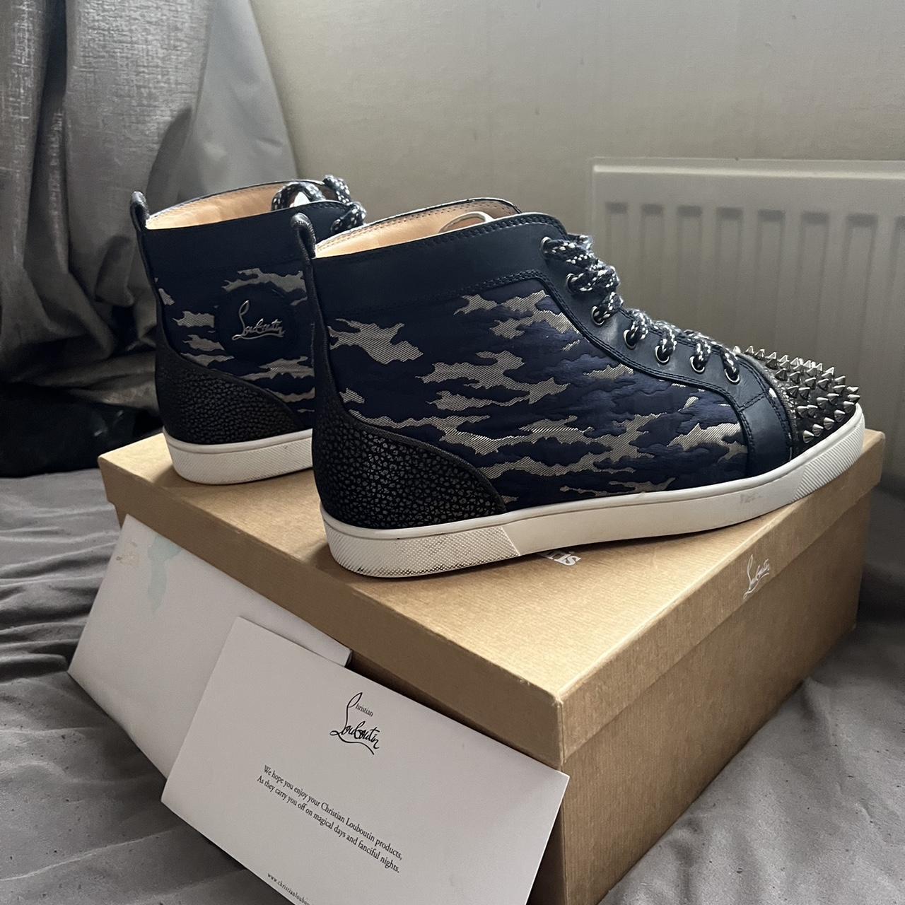 Louis Vuitton Louboutin Trainers High Top Men's Louboutin High Top