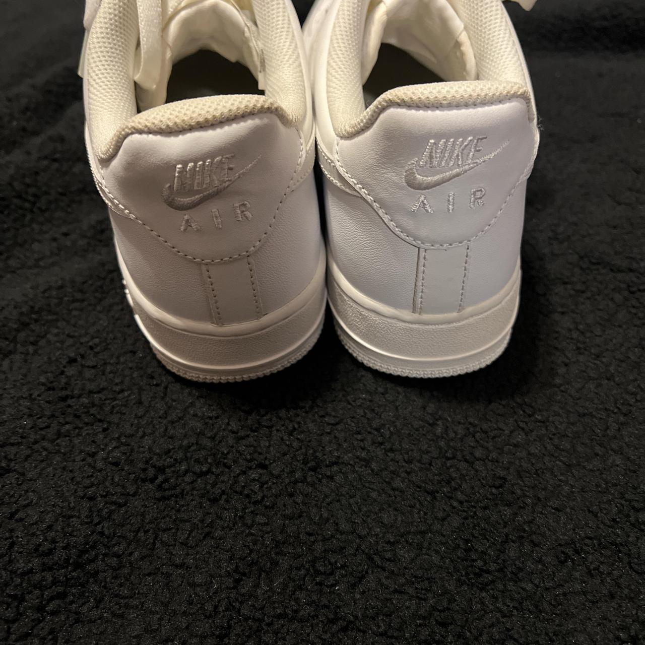 mens nike air force 1 white trainers