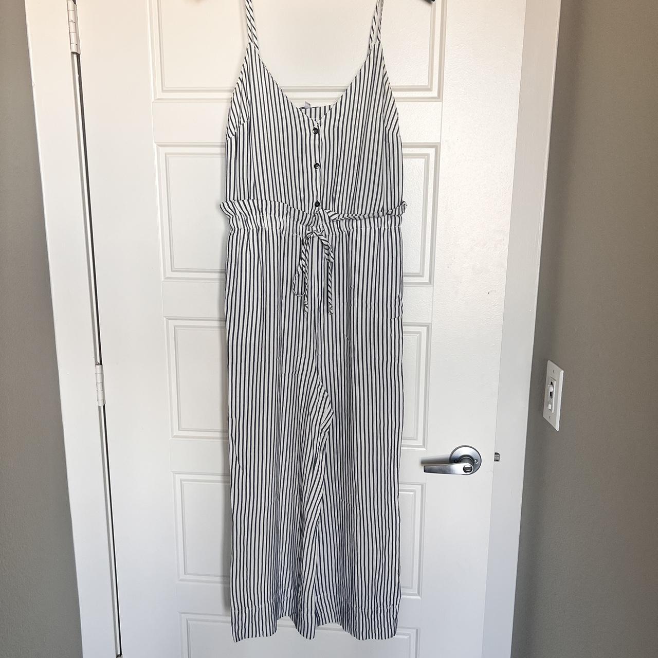 Splendid striped jumpsuit on sale