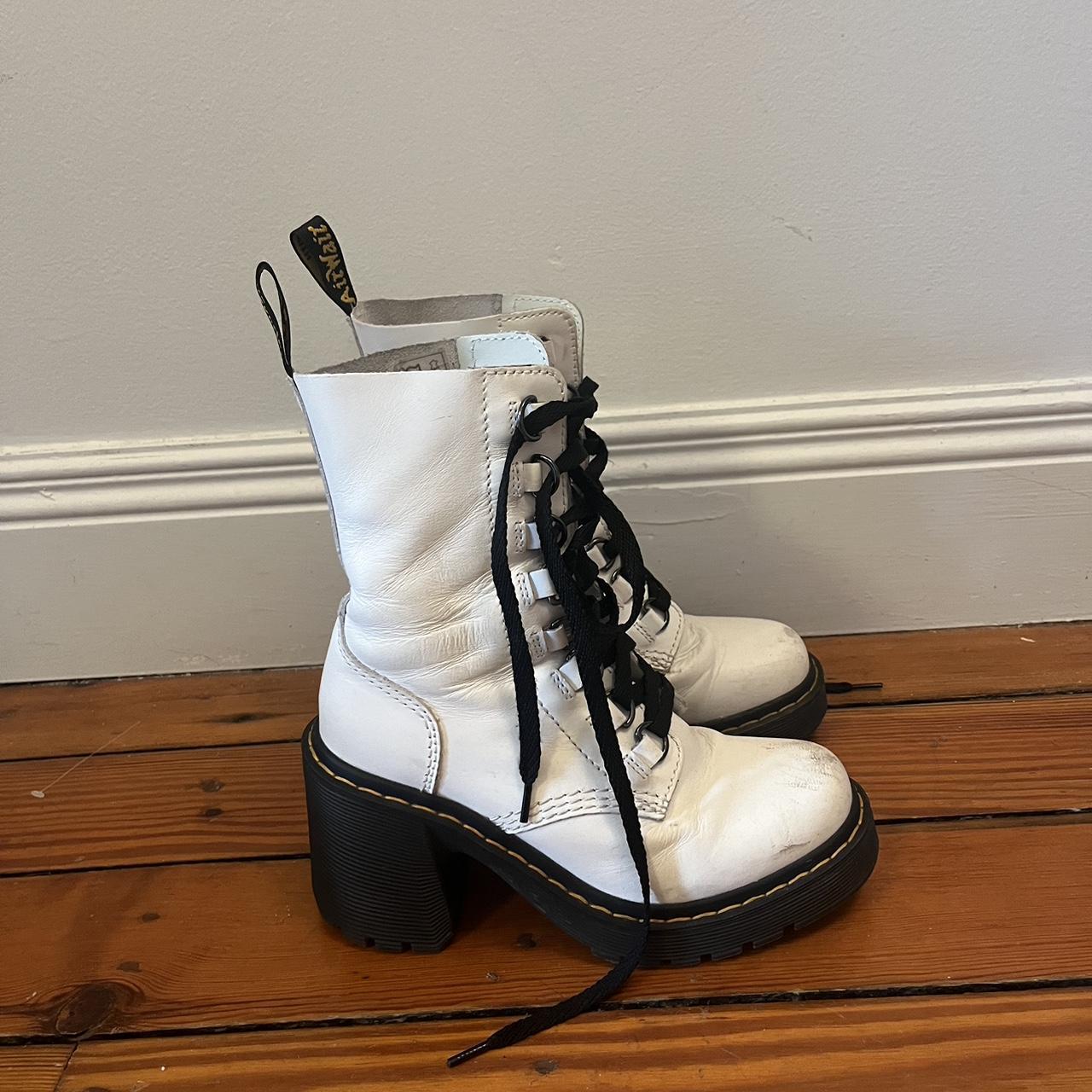 White heeled doc martens new arrivals