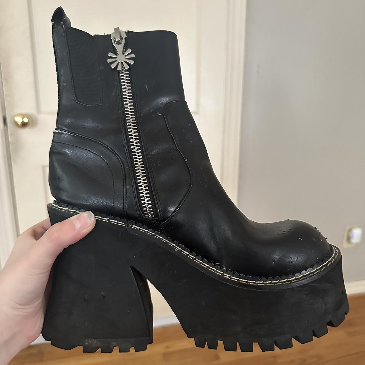 Delia s Platform Boots definitely pre loved by me