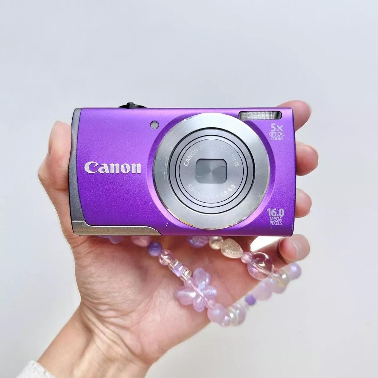 CANON PowerShot A3500IS パープル Eye-Fiは合わなかった！じゃあWi-Fi搭載カメラならどうだ