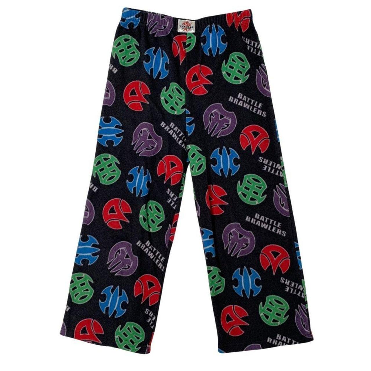 Bakugan Battle Brawlers Pajama Bottoms 2009 Sz 8