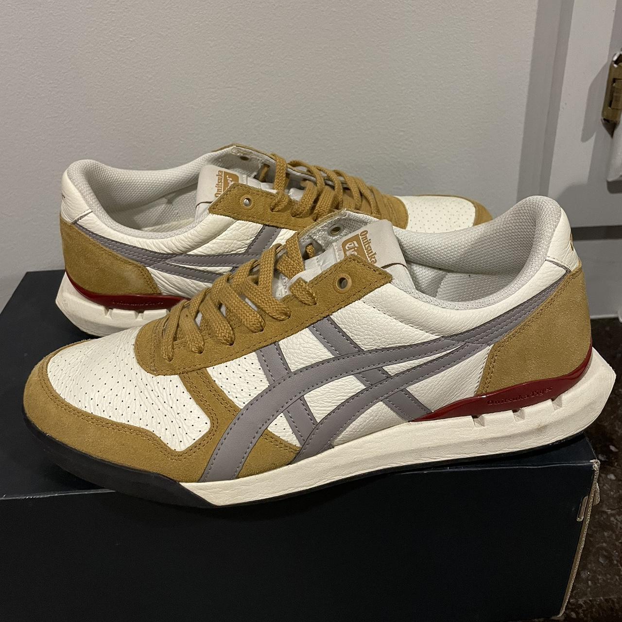 Onitsuka tiger ultimate 81 EX Cream steeple. Depop