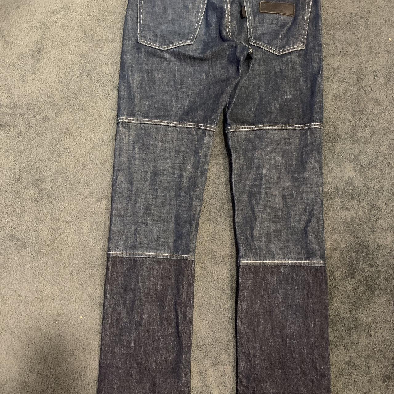 パンツ UNDERCOVER Docking Denim Pants UNDERCOVER JUN TAKAHASHI HYBRID DOCKING DENIM | Depop