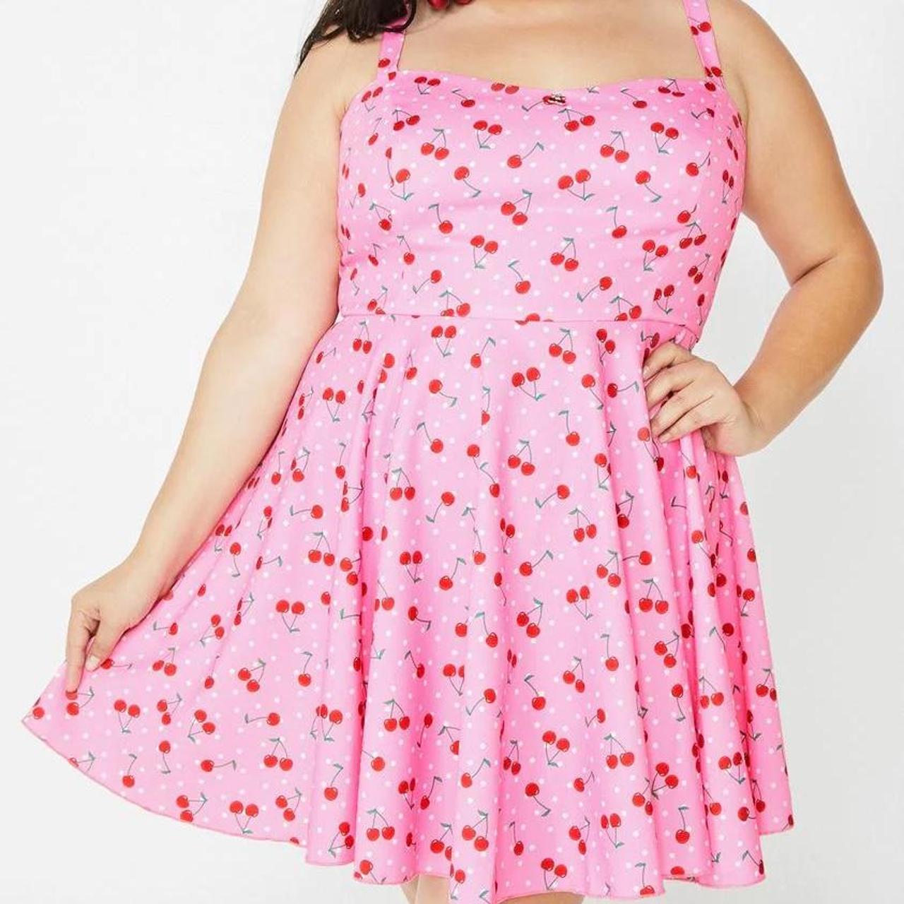 Dolls Kill Women's Pink Dress Depop