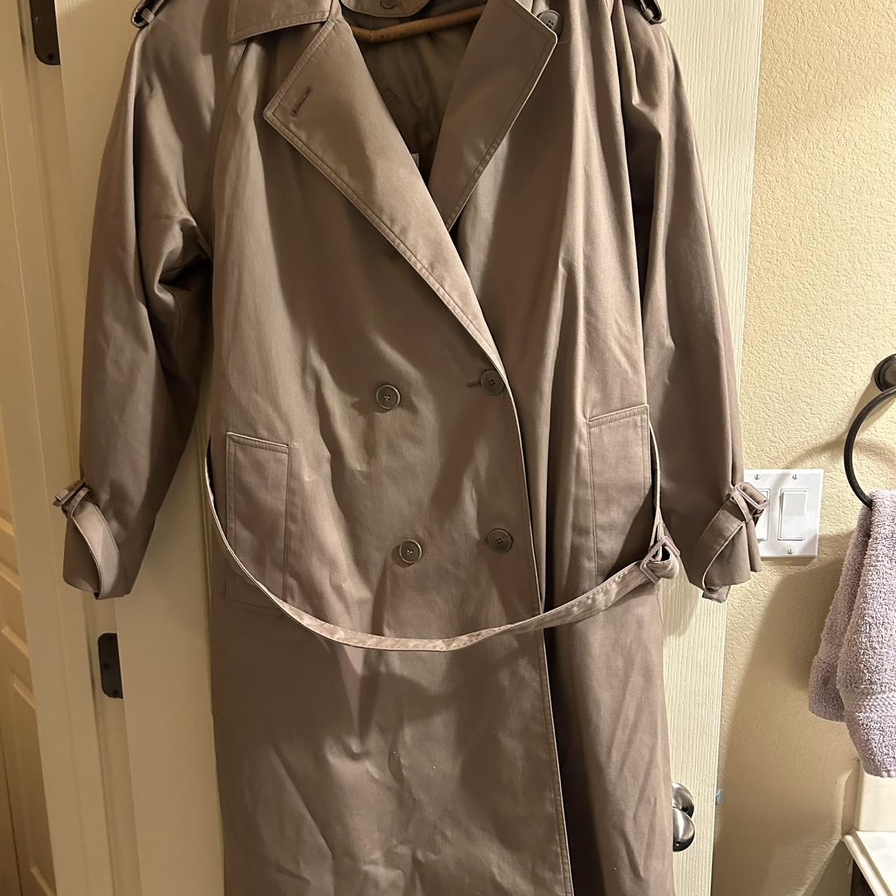 Shops john weitz trench coat