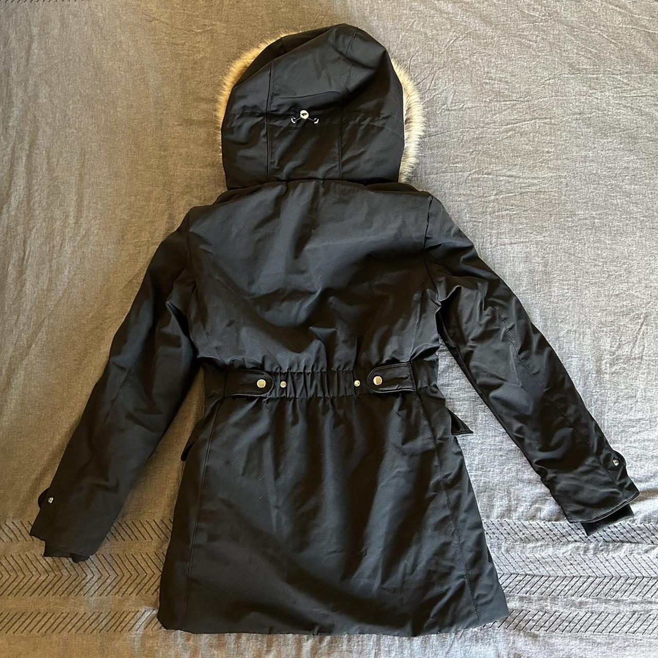 Zara winter parka, size medium, size 28, only worn a | Depop