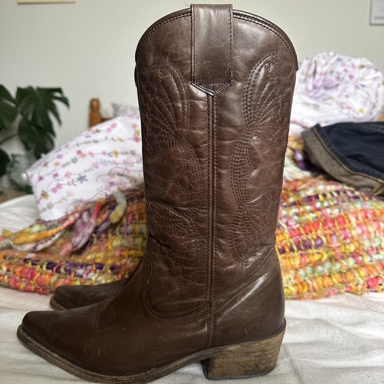 Aldo cowboy boots best sale