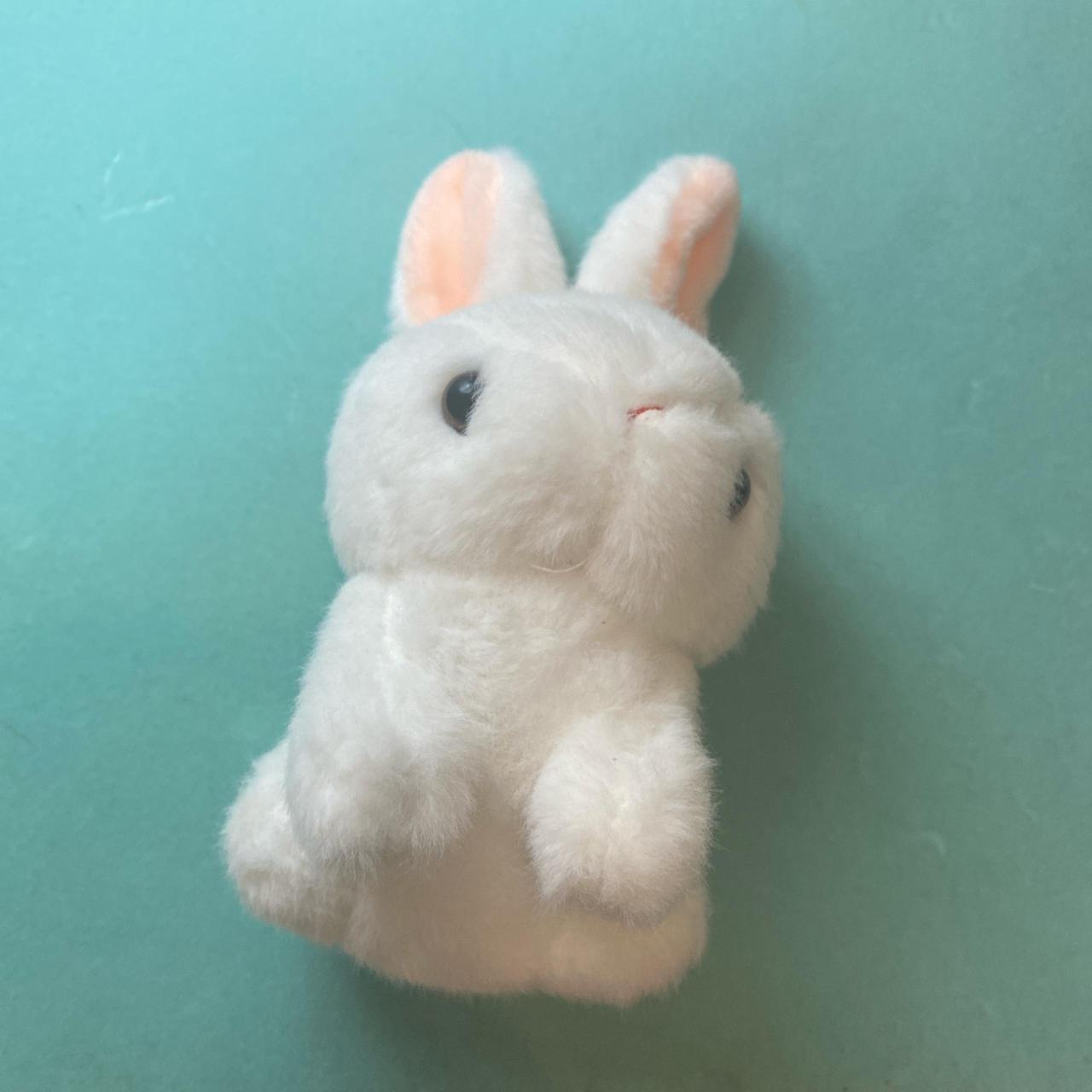 Small soft bunny keychain🐰💕 - Depop