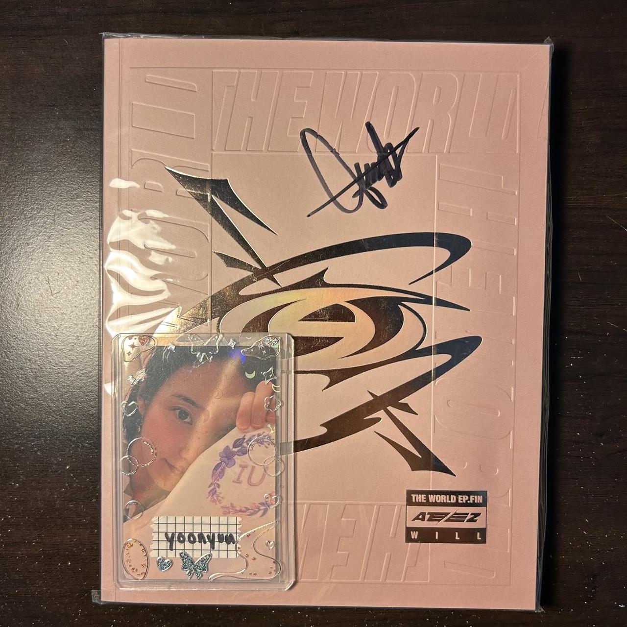 ATEEZ Jongho Signed buy Album