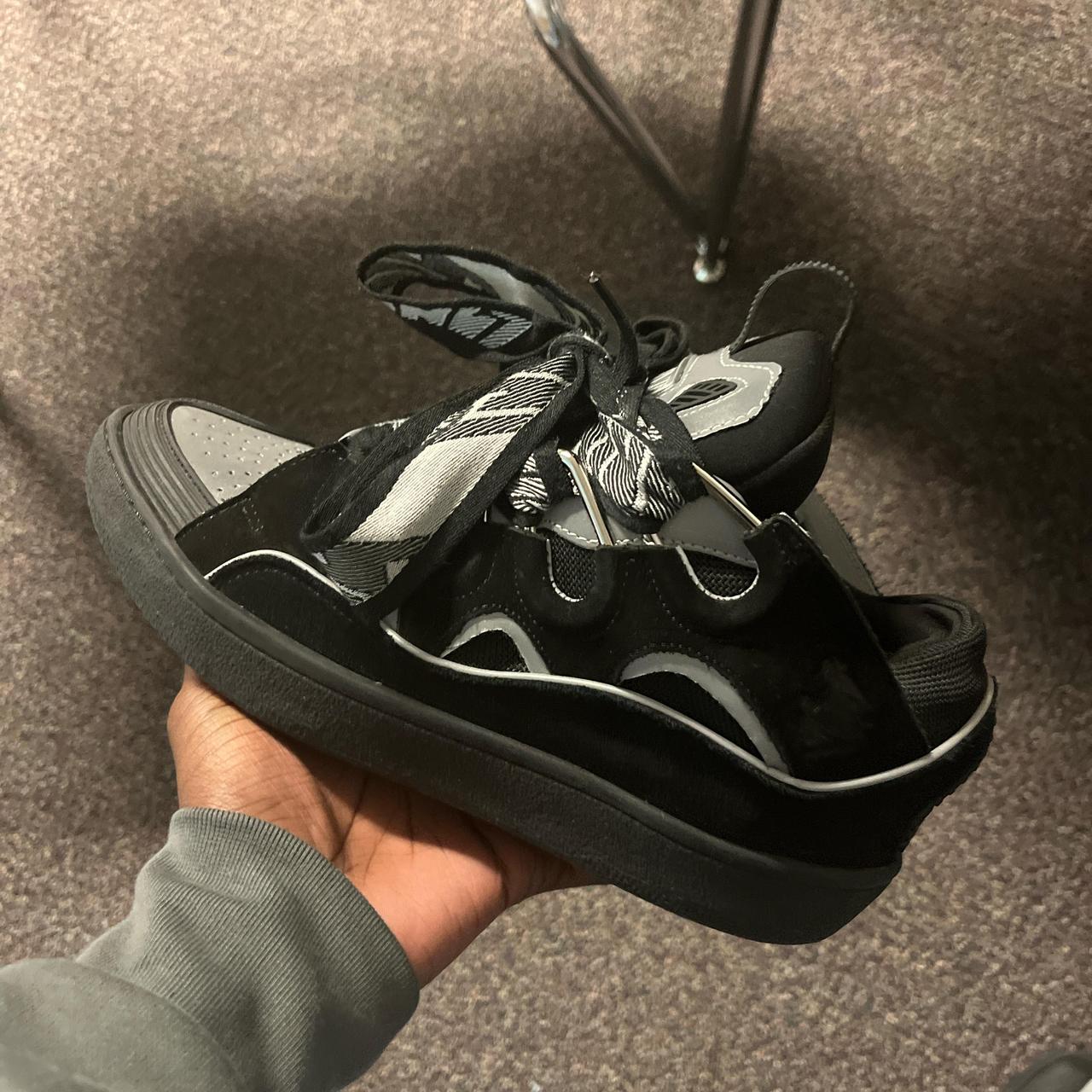 Black and grey Reflective Lanvin Originals curbs Not... - Depop