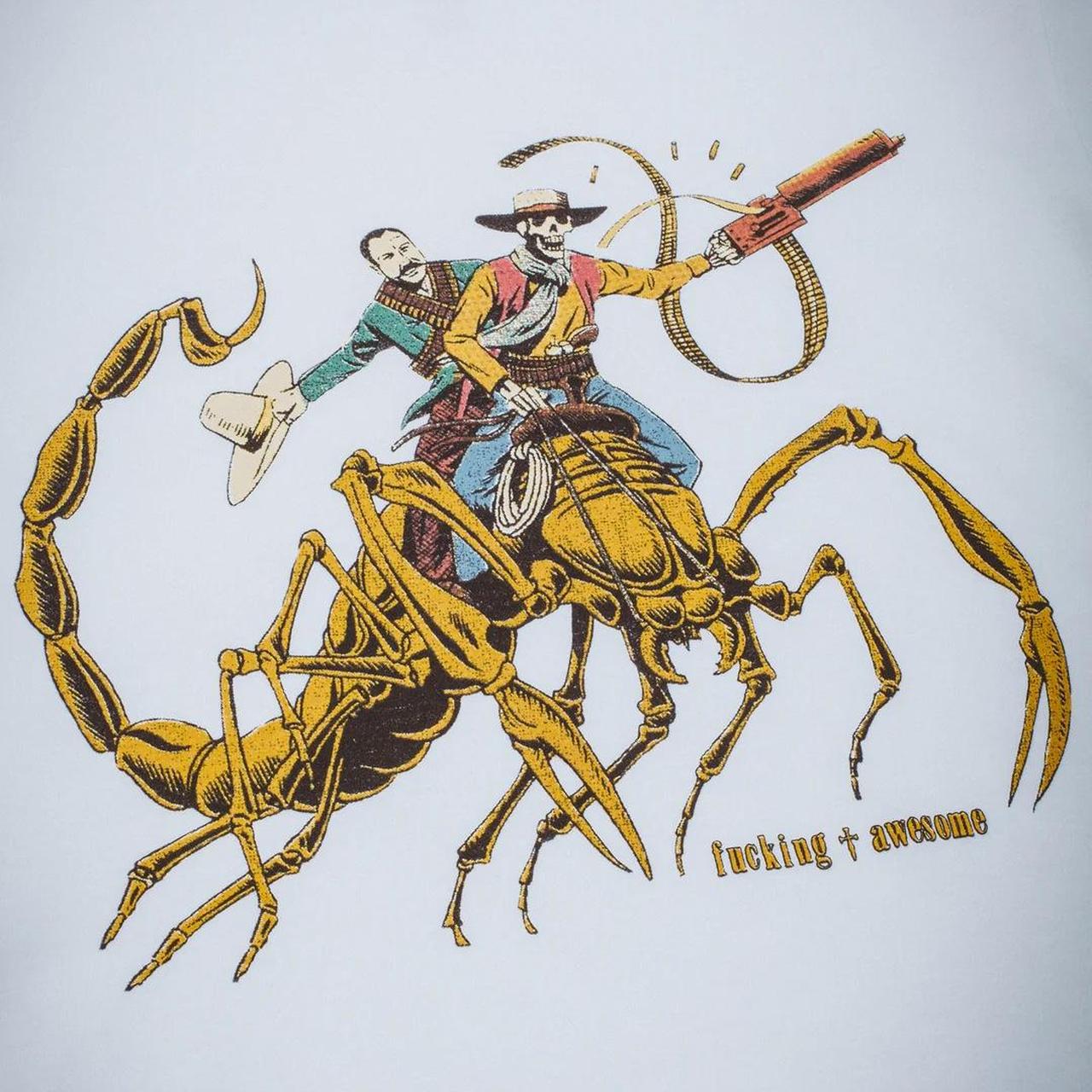 【FUCKING AWESOME】Fucking Awesome Louie Scorpion Tee White Fucking Awesome Louie Scorpion T-Shirt | SVD